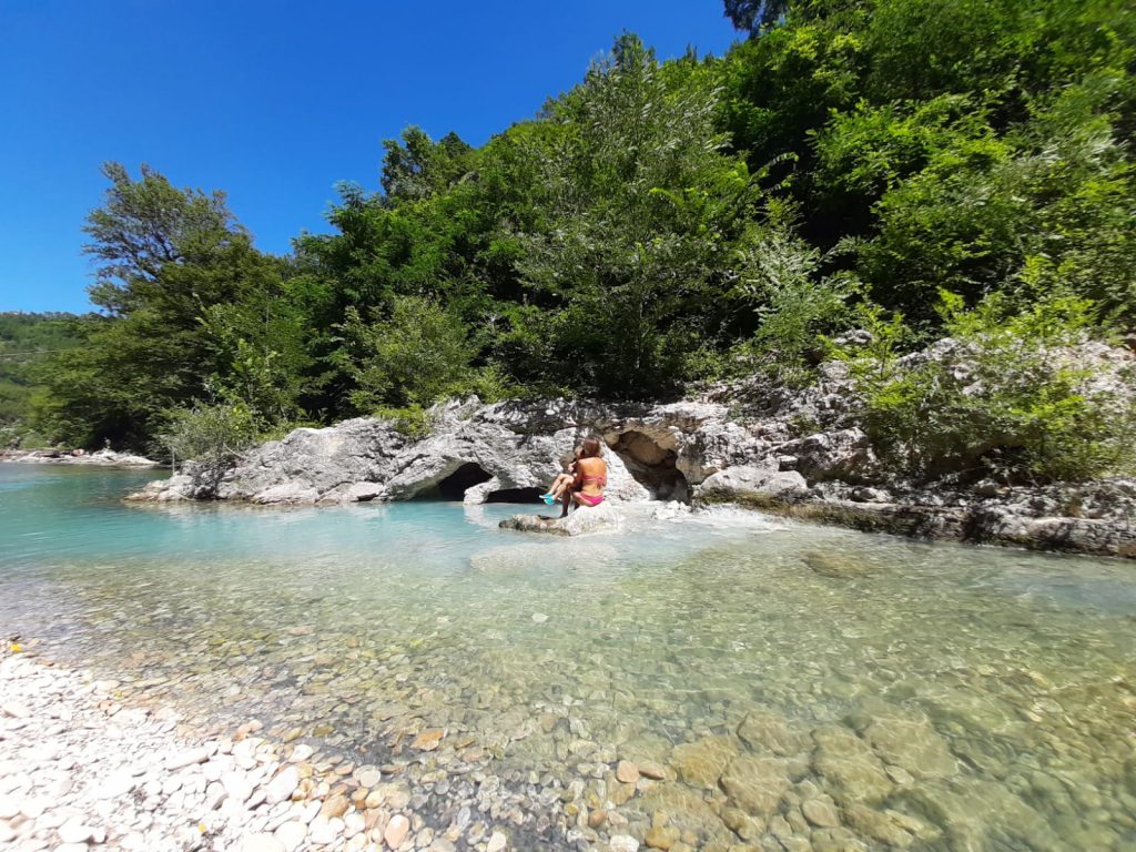 GreenWay del Fiume Sentino a San Vittore di Genga