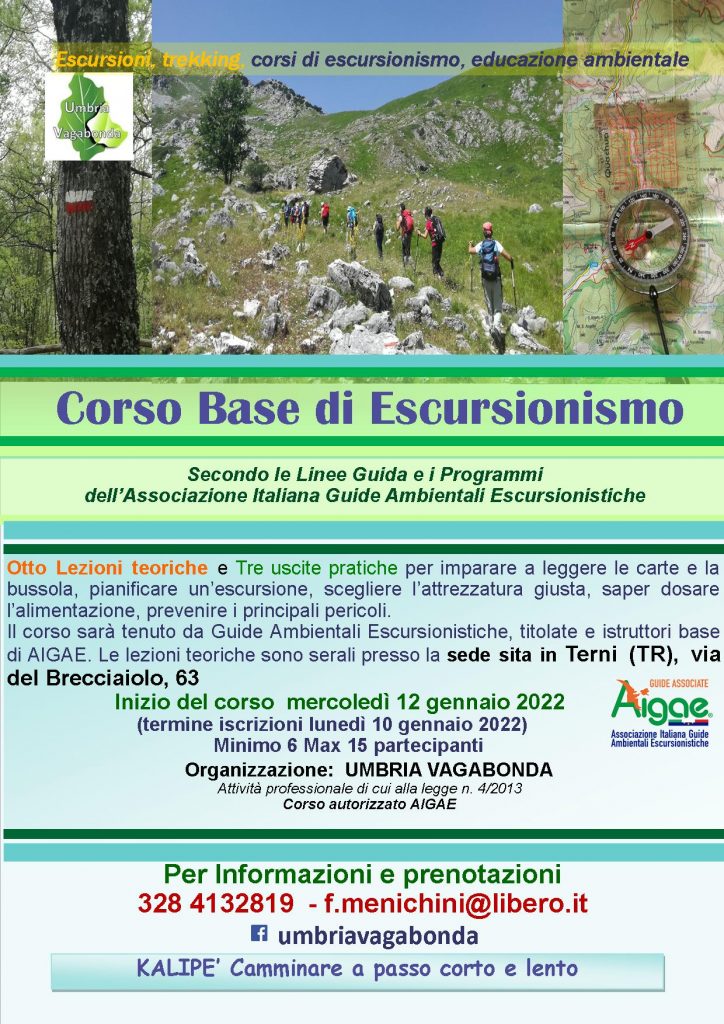 Corso Base Di Escursionismo - I Livello - Escursionismo.it